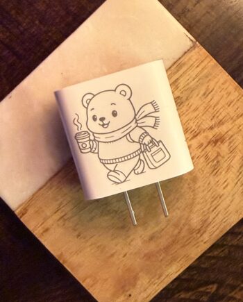 Personalized Laser-Engraved Official Apple USB-C Charger