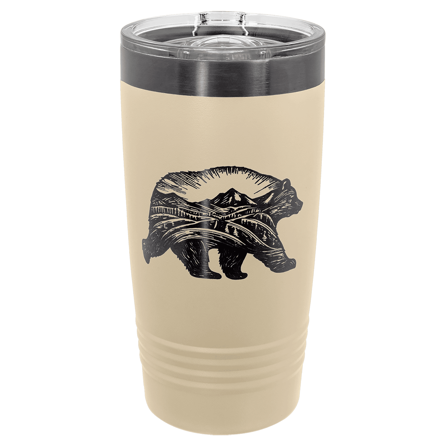 Custom Engraved Polar Camel Tumblers (Multiple Ring Styles)