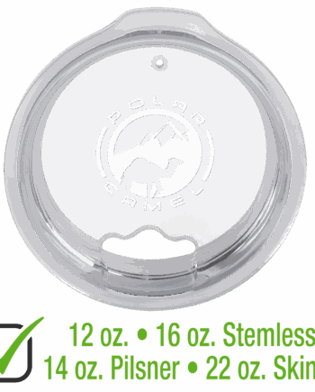 Replacement Standard Lid – 12 & 16 oz Stemless, 14 oz Pilsner, 22 oz Skinny